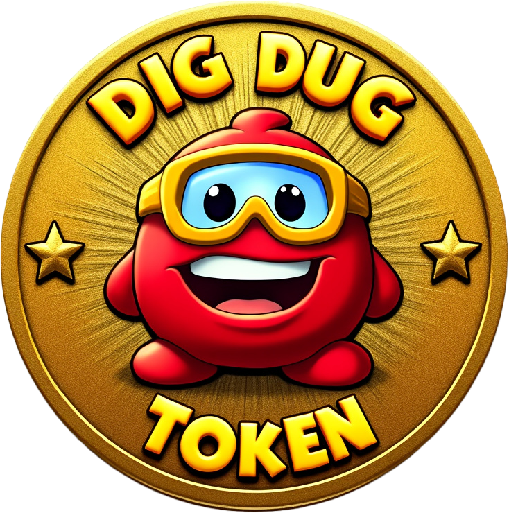 Dig Dug Token Logo